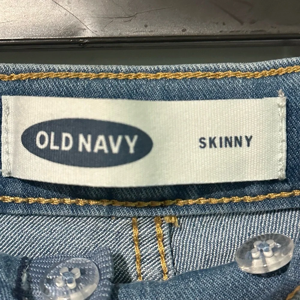 Girls Old Navy Blue Skinny Jeans Size XL(14)